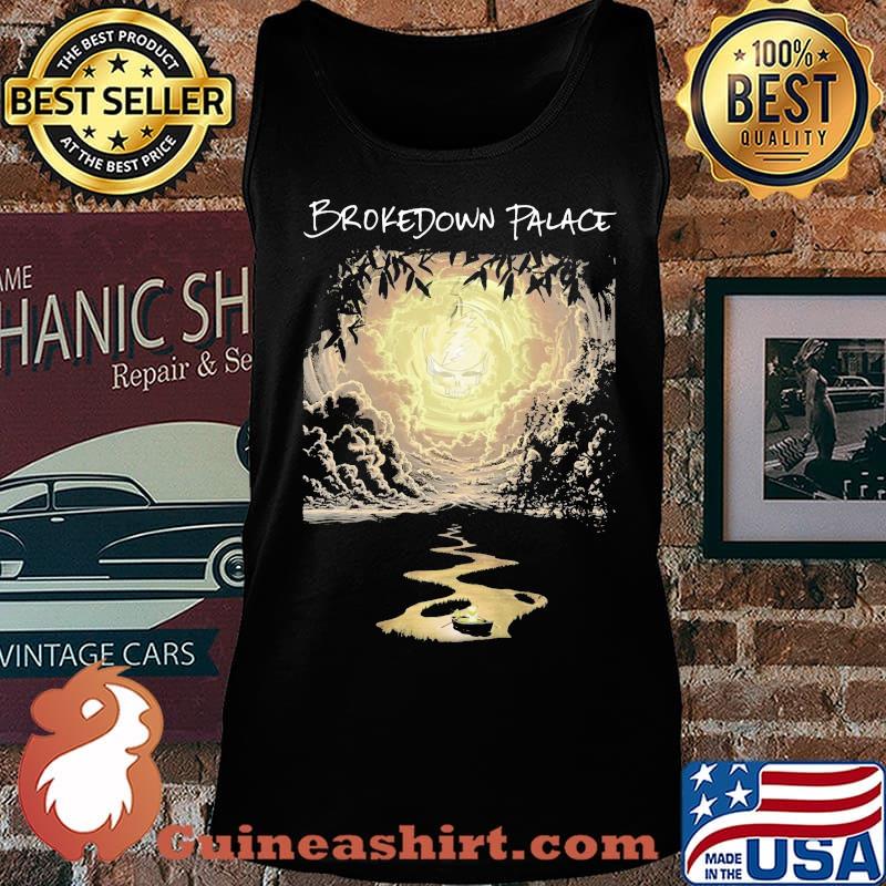 Grateful dead band brokedown palace moon s Tank top