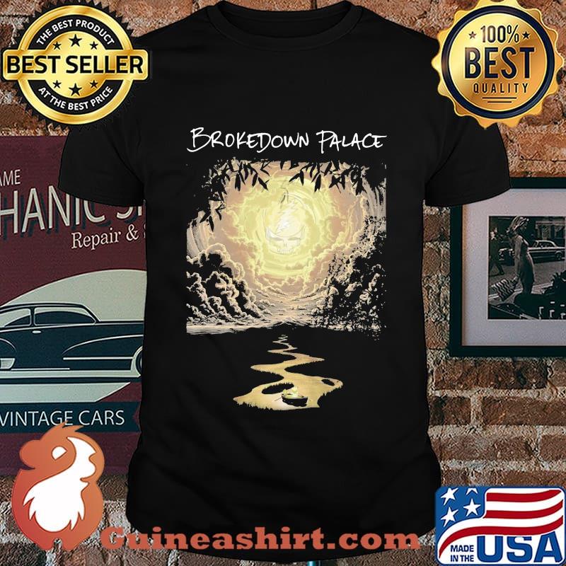 Grateful dead band brokedown palace moon shirt