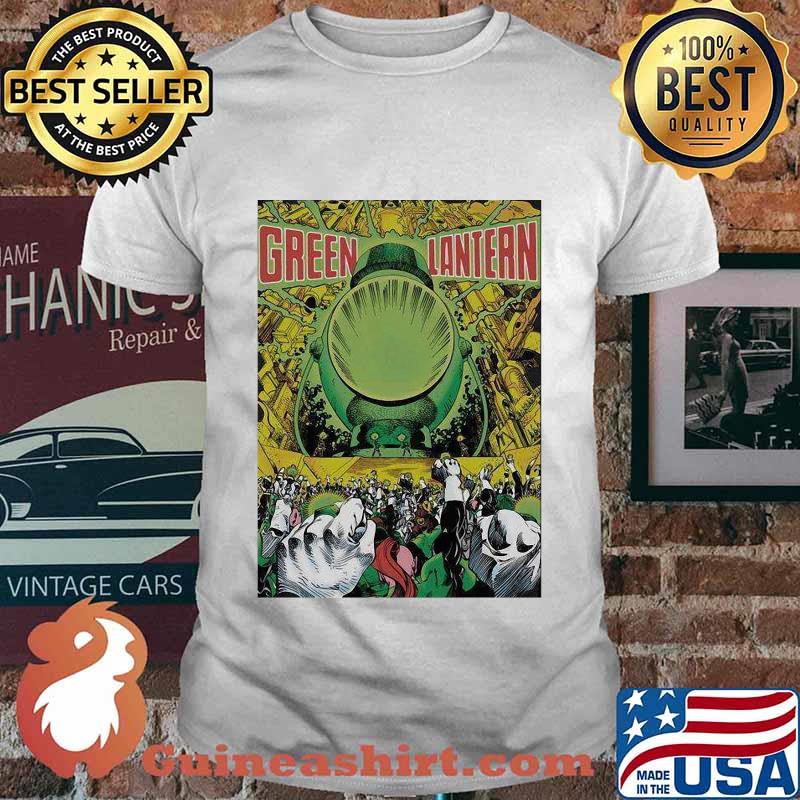 Green lantern movie poster shirt