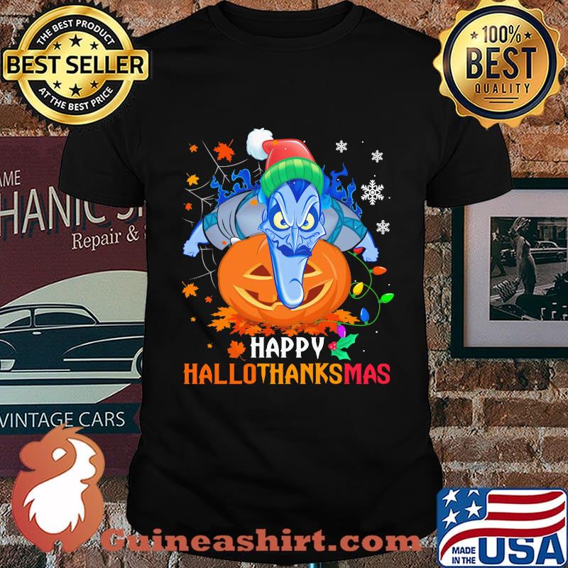 Hades happy hallothanksmas halloween thanksgiving christmas shirt