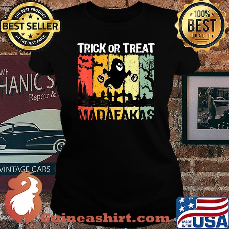 Halloween Costume Ghosts Gift Crazy Horror Present Men Woman T-Shirt Laides tee