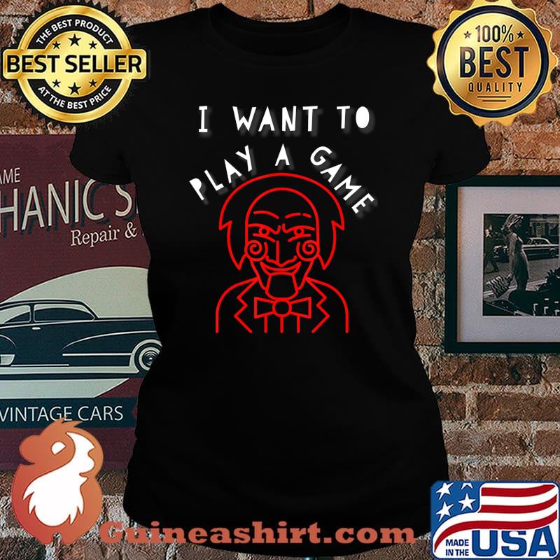 HALLOWEEN Fun Costume Retro Graphic Tee Horror Jigsaw Clown T-Shirt Laides tee