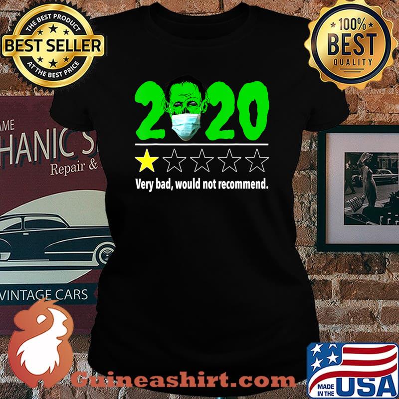Halloween Funny 2020 Review - Zombie with Mask Halloween T-Shirt Laides tee