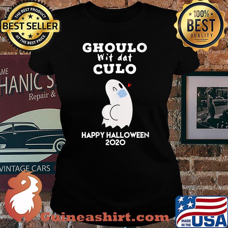 Halloween Ghoulo wit dat Culo, booty Ghost gift Shirt Laides tee