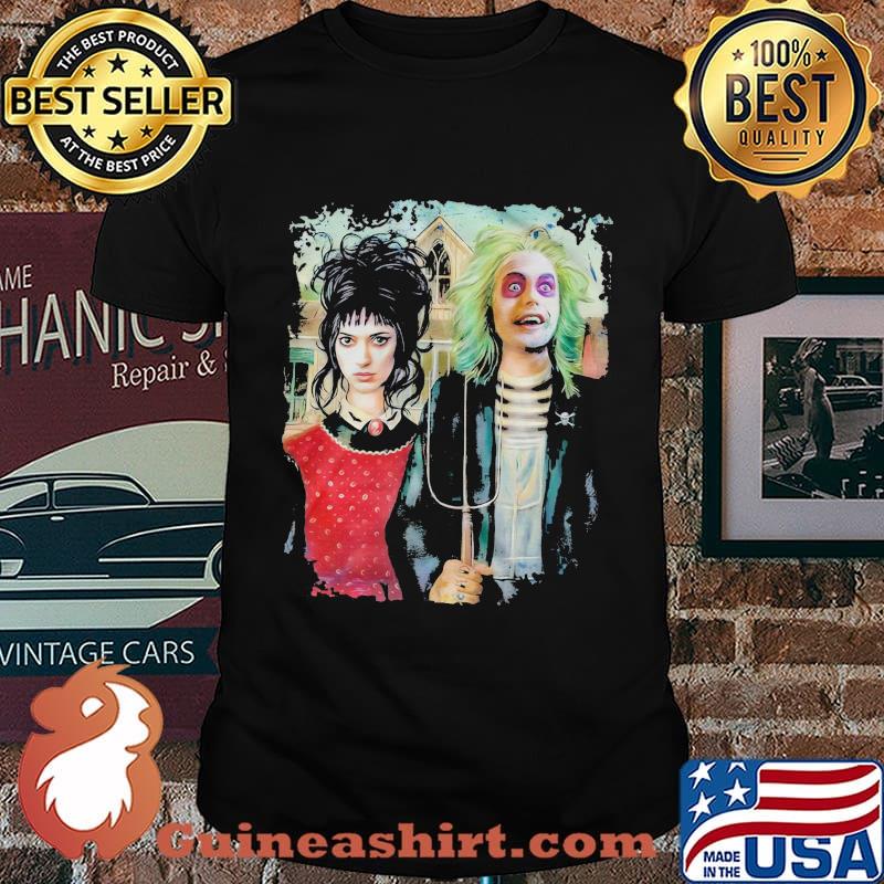Halloween haunted house poster shirt