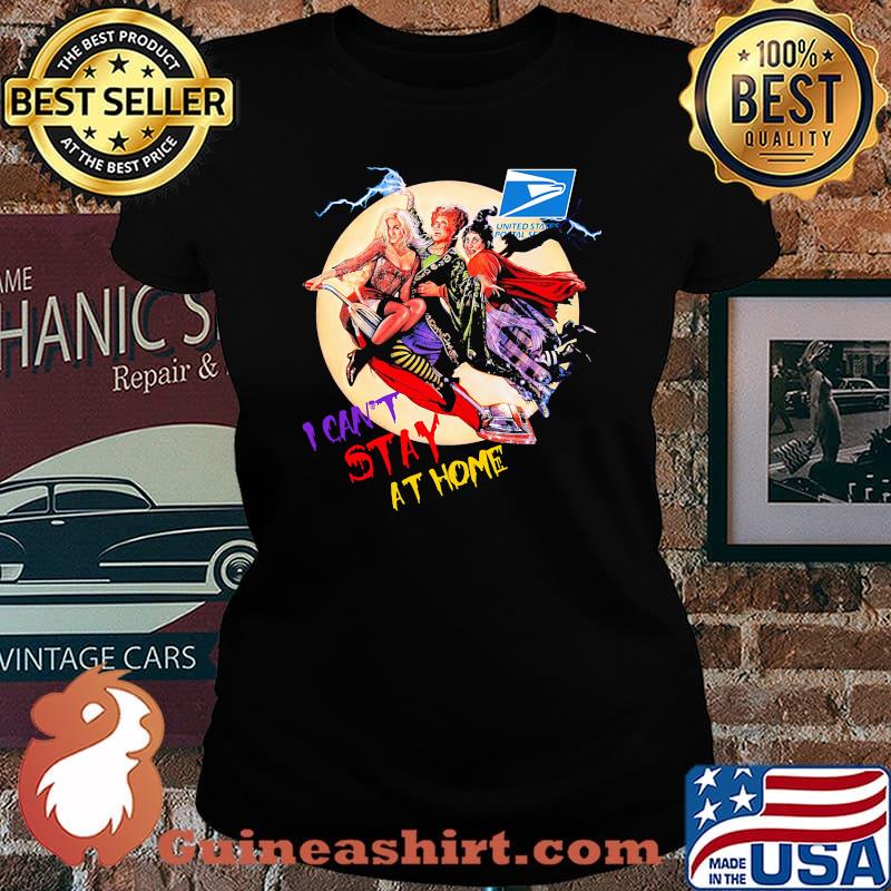 Halloween hocus pocus usps i can't stay at home s Laides tee