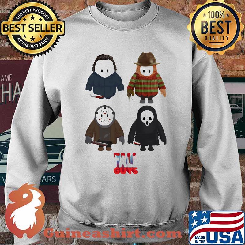 Halloween horror characters chibi fall guys s Sweater