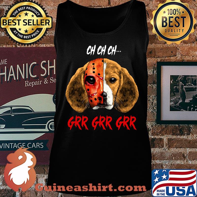 Halloween jason voorhees beagle ch ch ch grr grr grr s Tank top