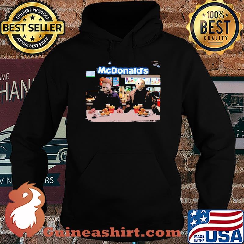 Halloween jason voorhees michael myers mcdonald's s Hoodie
