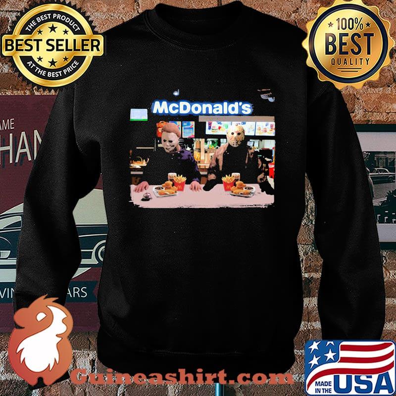 Halloween jason voorhees michael myers mcdonald's s Sweater