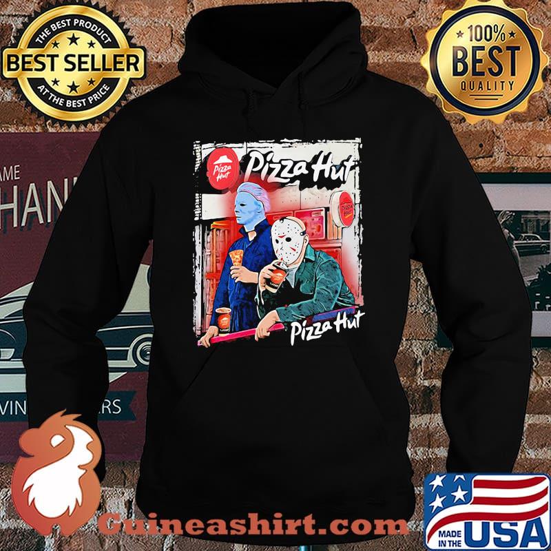 Halloween michael myers jason voorhees pizza hut s Hoodie