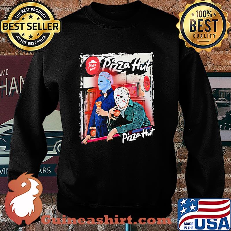 Halloween michael myers jason voorhees pizza hut s Sweater
