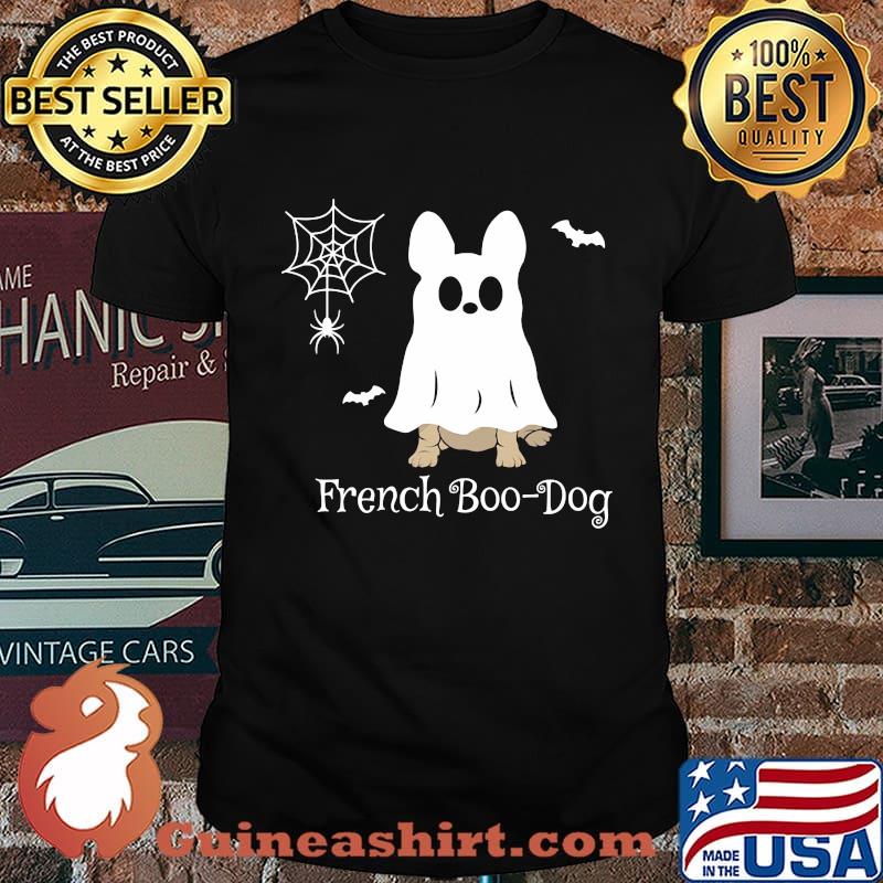 Happy halloween french boo-dog shirt