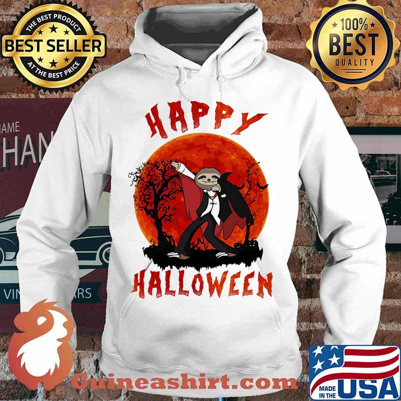 Happy halloween sloth sunset s Hoodie