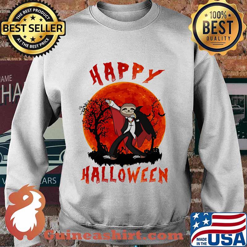 Happy halloween sloth sunset s Sweater