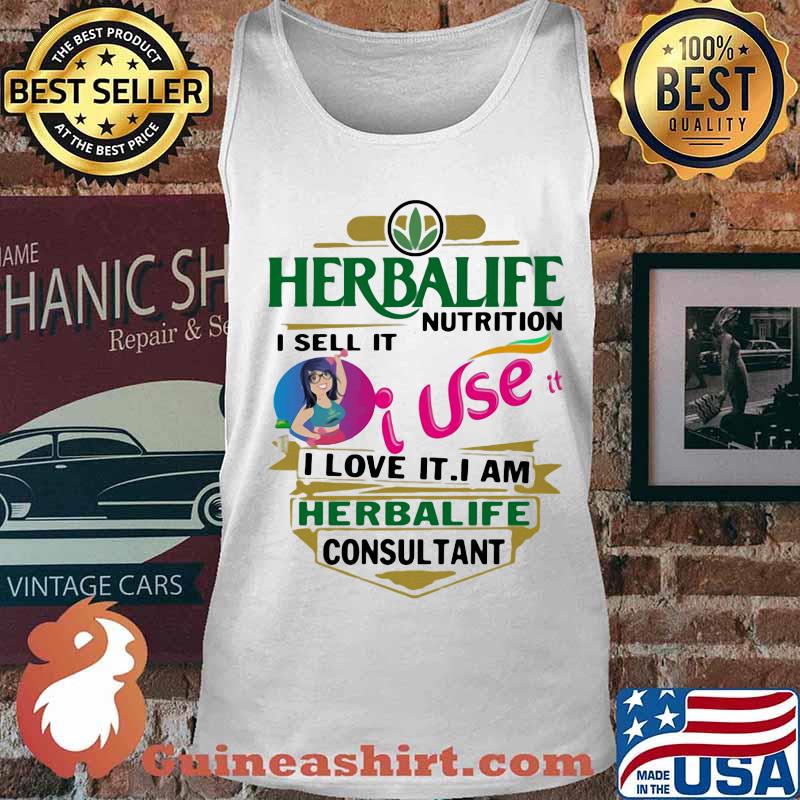 Herbalife nutrition i sell it i use i love it i am a herbalife nutrition logo s Tank top