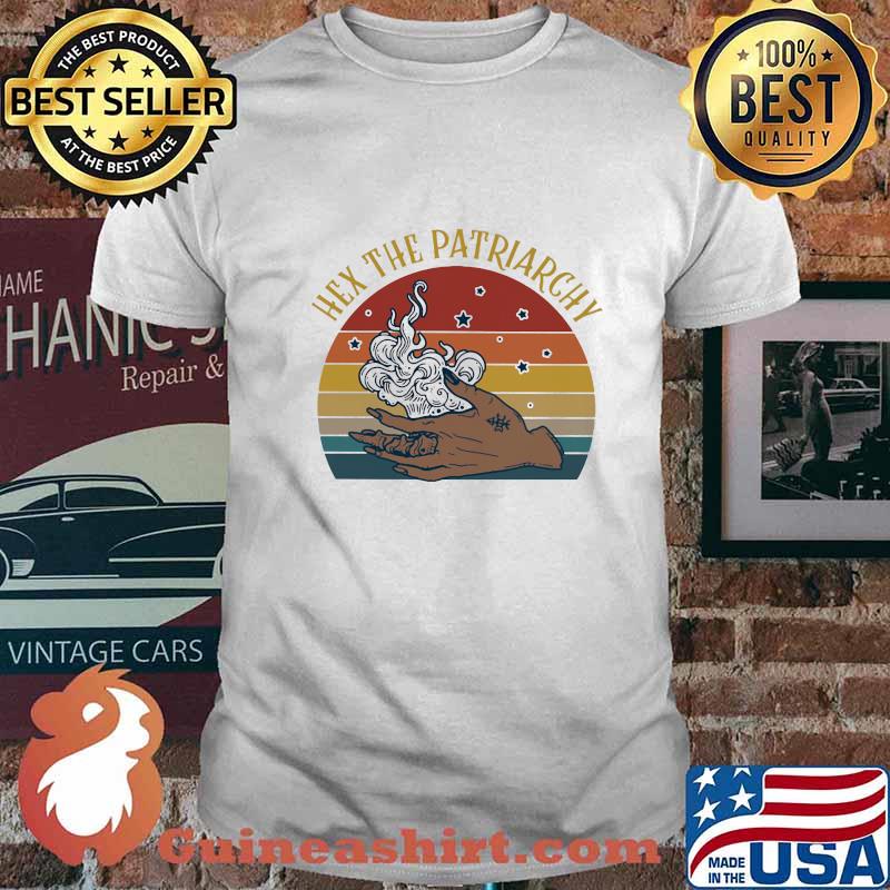 Hex the patriarchy vintage retro shirt