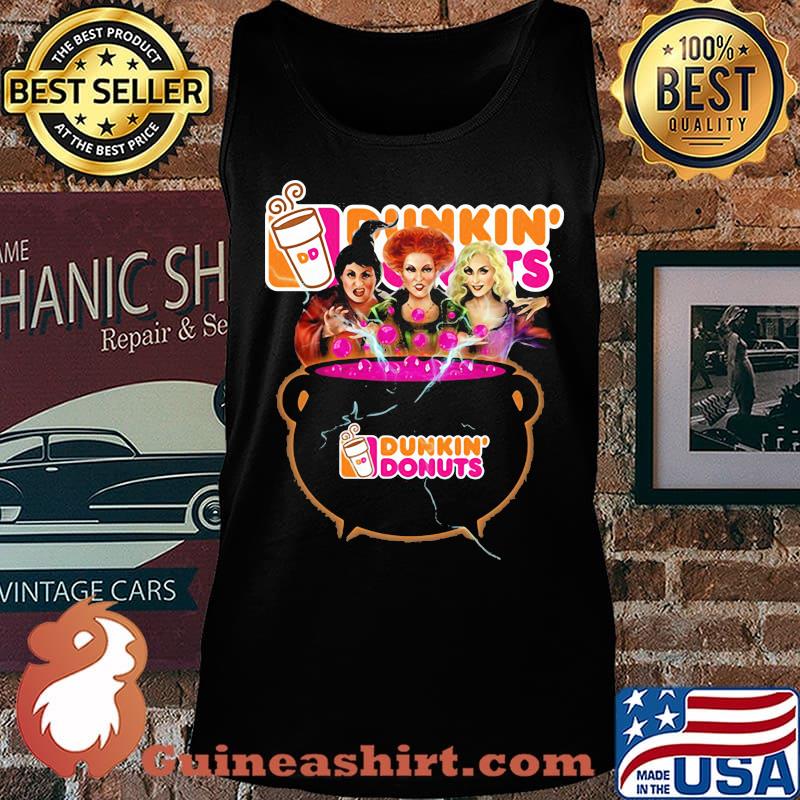 Hocus pocus witch dunkin donuts logo s Tank top