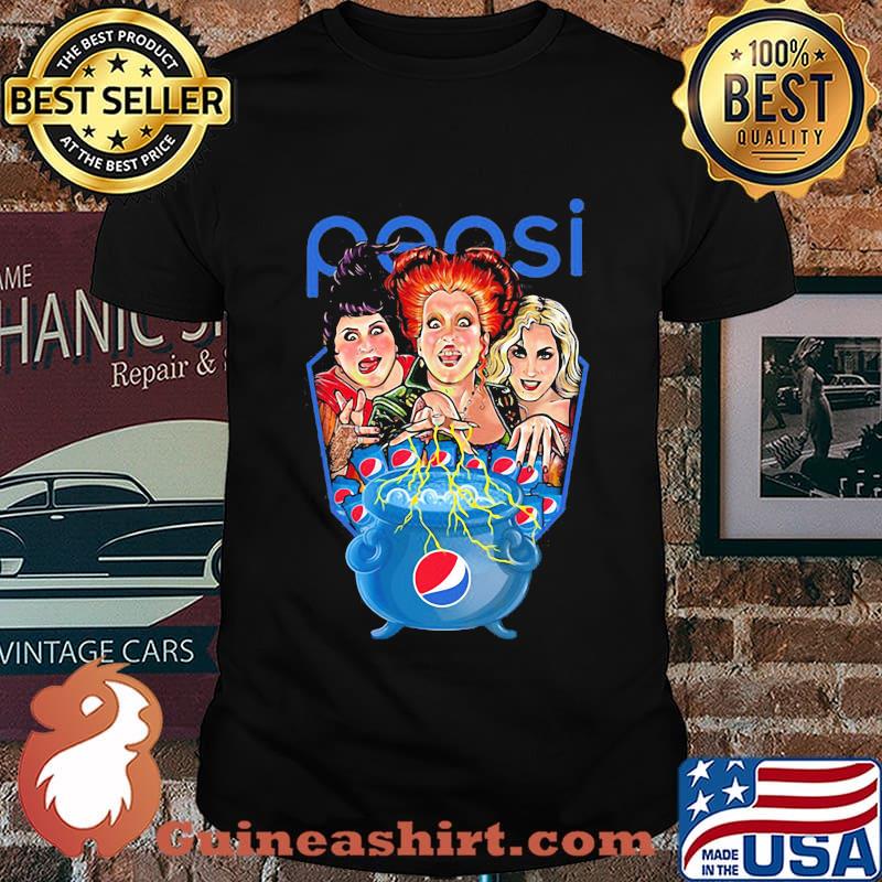 Hocus pocus witch pepsi logo shirt