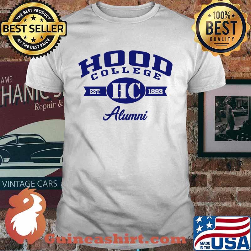 Hood college hc est 1893 alumni logo shirt