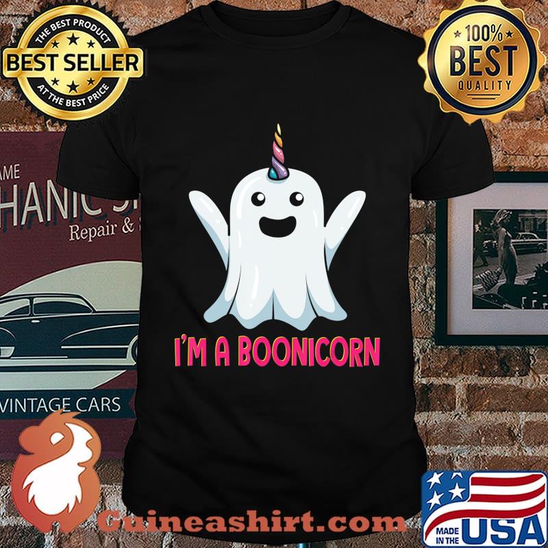 I'm A Boonicorn - Cute Halloween Ghost Funny Ghost Unicorn T-Shirt