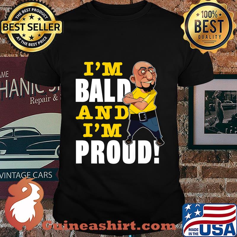 I'm Bald And I'm Proud Novelty Gift For Men Premium T-Shirt