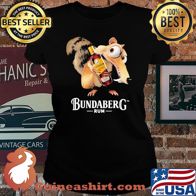 Ice age scrat hug bundaberg rum s Laides tee