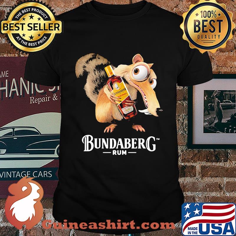 Ice age scrat hug bundaberg rum shirt