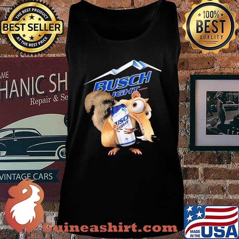 Ice age scrat hug busch light s Tank top
