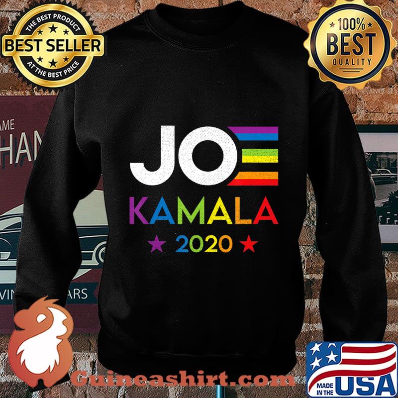 Joe Biden Kamala Harris 2020 Rainbow Gay Pride LGBT Election T-Shirt Sweater
