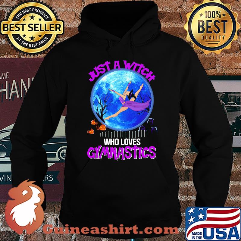 Just a witch who loves gymnastics happy halloween s Hoodie