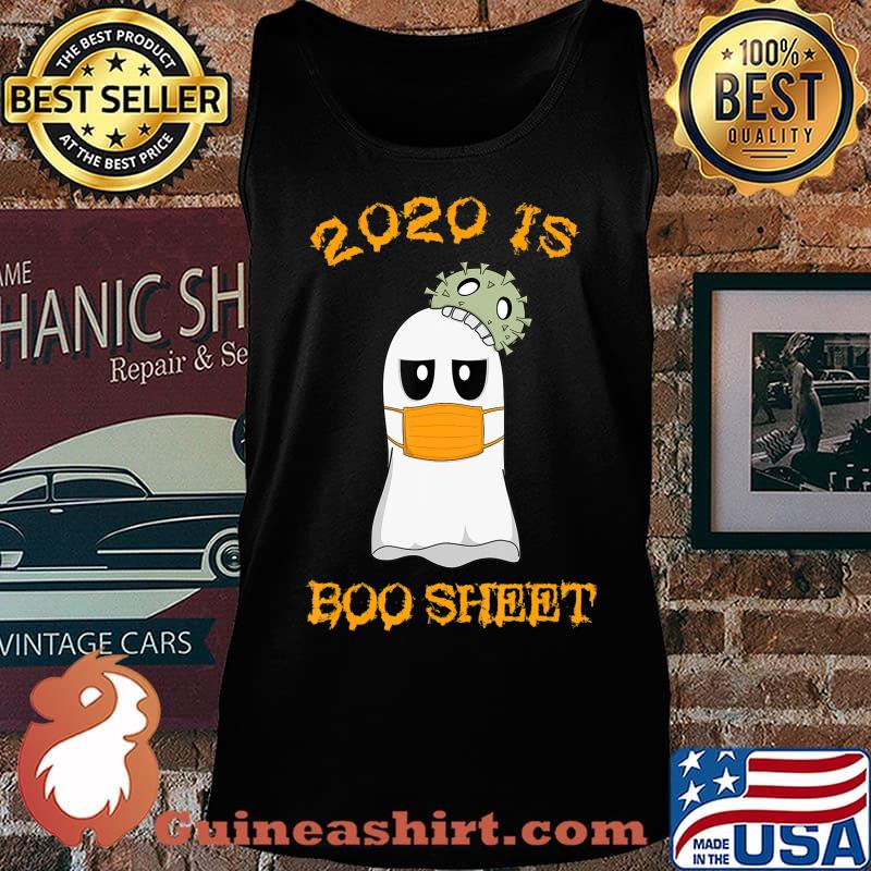 Kawaii Ghost in Mask 2020 is Boo Sheet Halloween T-Shirt Tank top