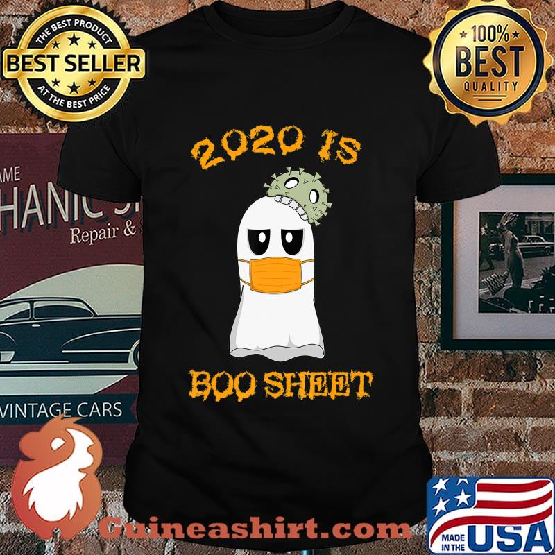 Kawaii Ghost in Mask 2020 is Boo Sheet Halloween T-Shirt