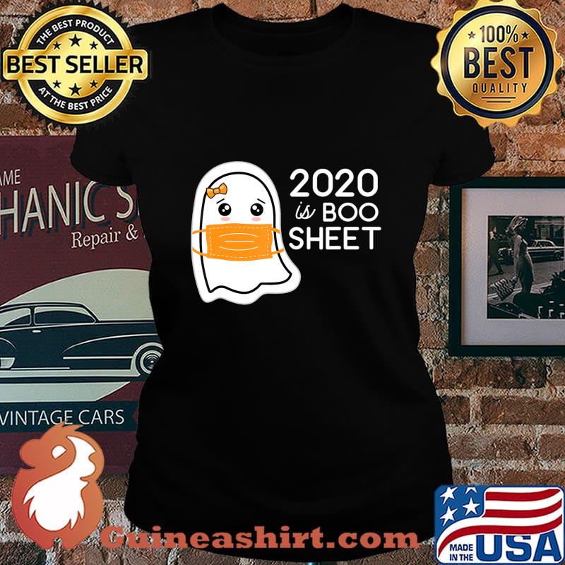 Kawaii Ghost in Mask 2020 is Boo Sheet T-Shirt Laides tee