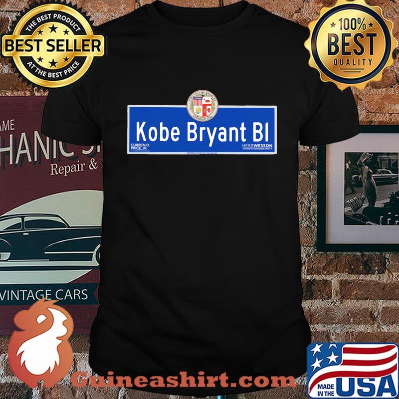 Kobe bryant bi city los angeles founded 1781 shirt