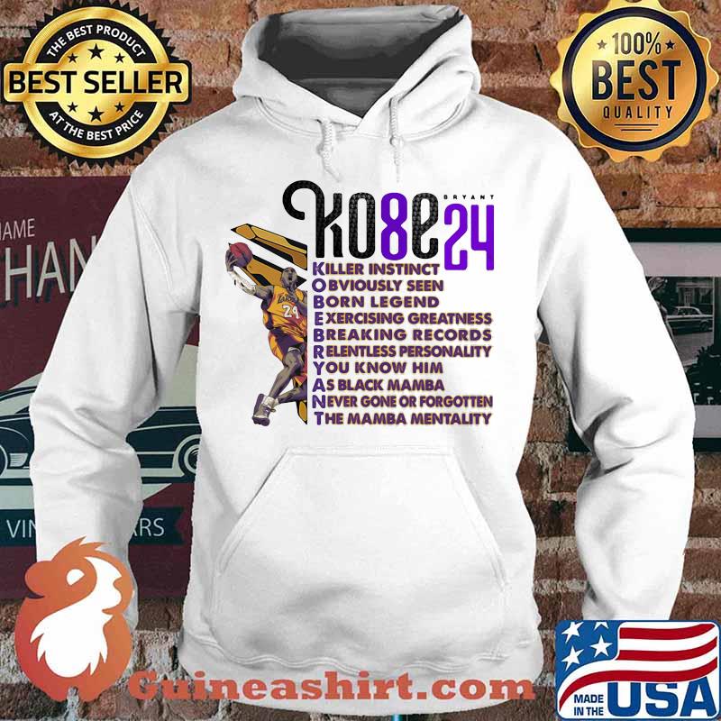 Kobe bryant mamba forever killer instinct obvioisly seen born legend s Hoodie