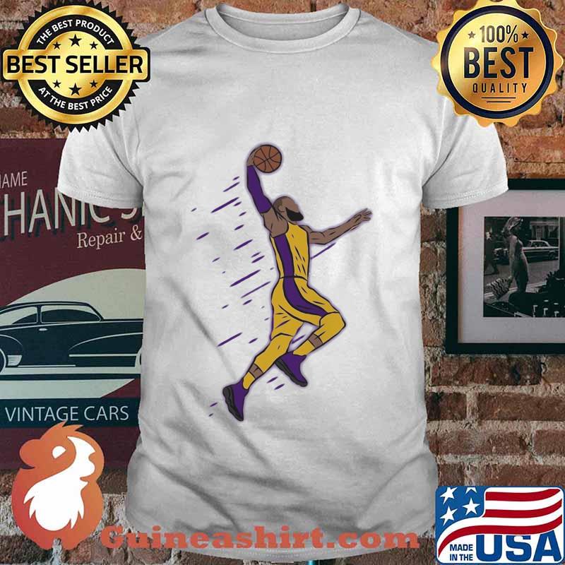 Kobe bryant playing basketball shirt