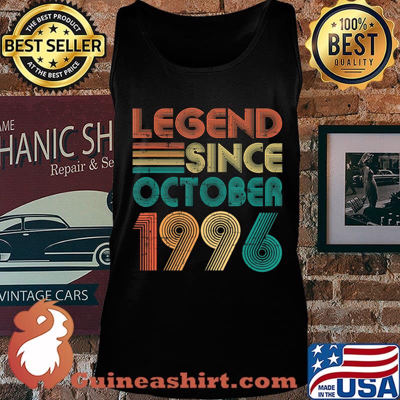 Legend Since October 1996 Gift 24th Birthday 24 Years Old T-Shirt Tank top