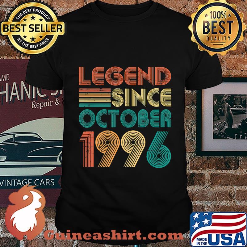 Legend Since October 1996 Gift 24th Birthday 24 Years Old T-Shirt