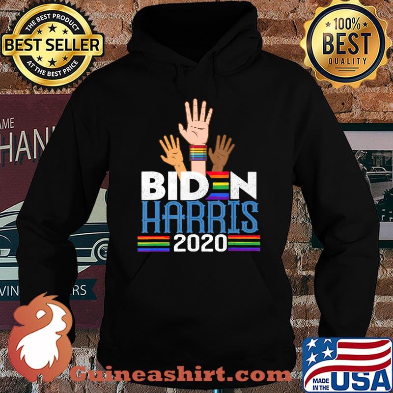 LGBT Biden Harris 2020 Biden Harris Rainbow Gay Pride LGBT T-Shirt Hoodie