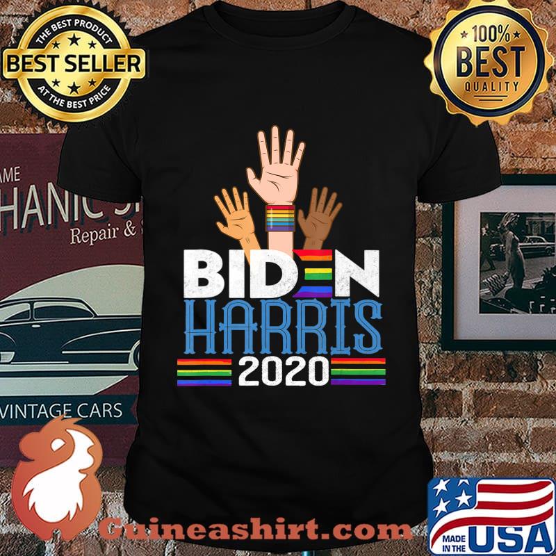 LGBT Biden Harris 2020 Biden Harris Rainbow Gay Pride LGBT T-Shirt