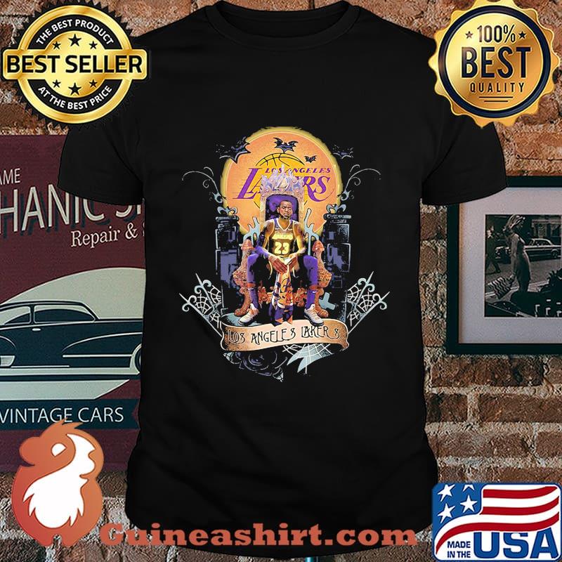 Los angeles lakers 23 lebron james king halloween shirt