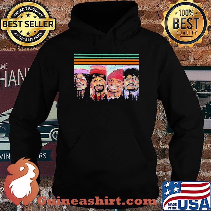 Many faces of dave chappelle members vintage s Hoodie