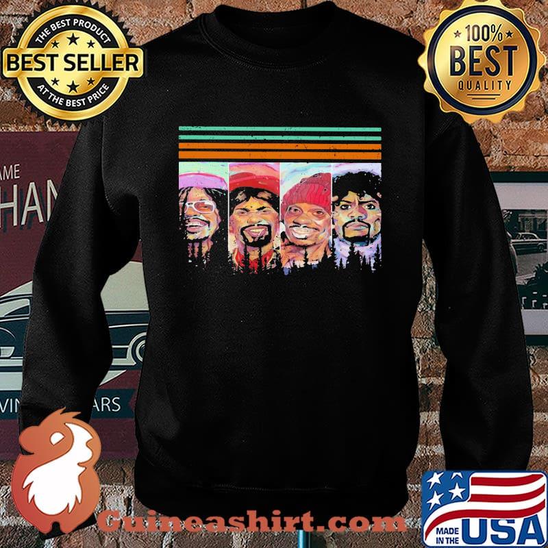 Many faces of dave chappelle members vintage s Sweater