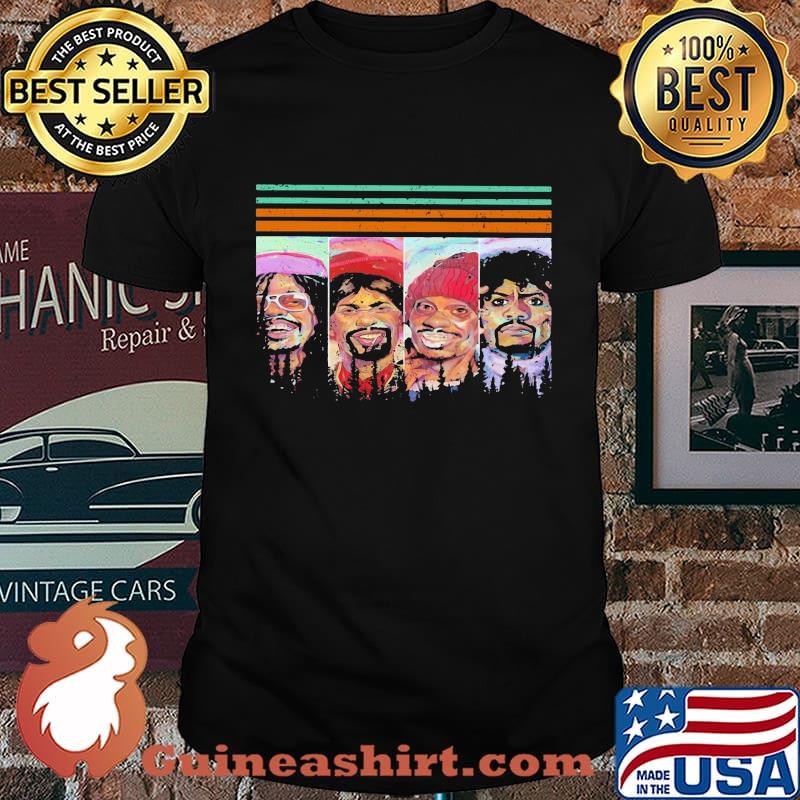 Many faces of dave chappelle members vintage shirt