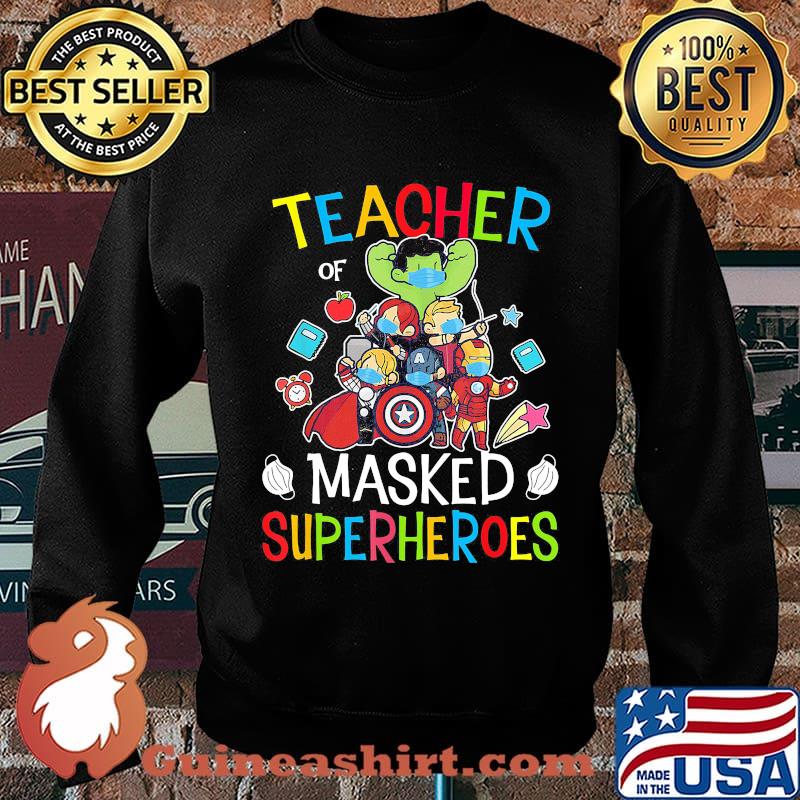 Marvel heroes teacher of masked superheroes s Sweater