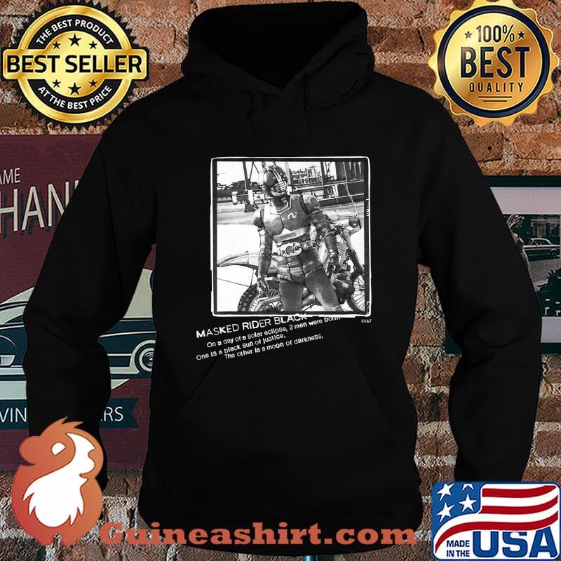 Masked Rider Black Designed by Yoshito Sugawara T-Shirt Hoodie
