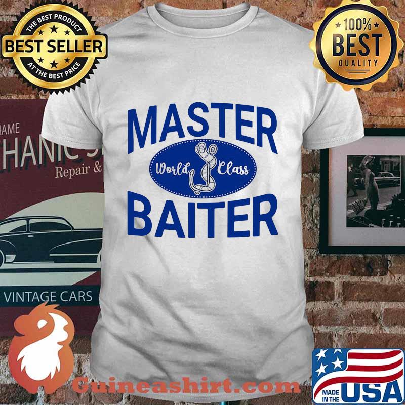 Master baiter world class fishing shirt