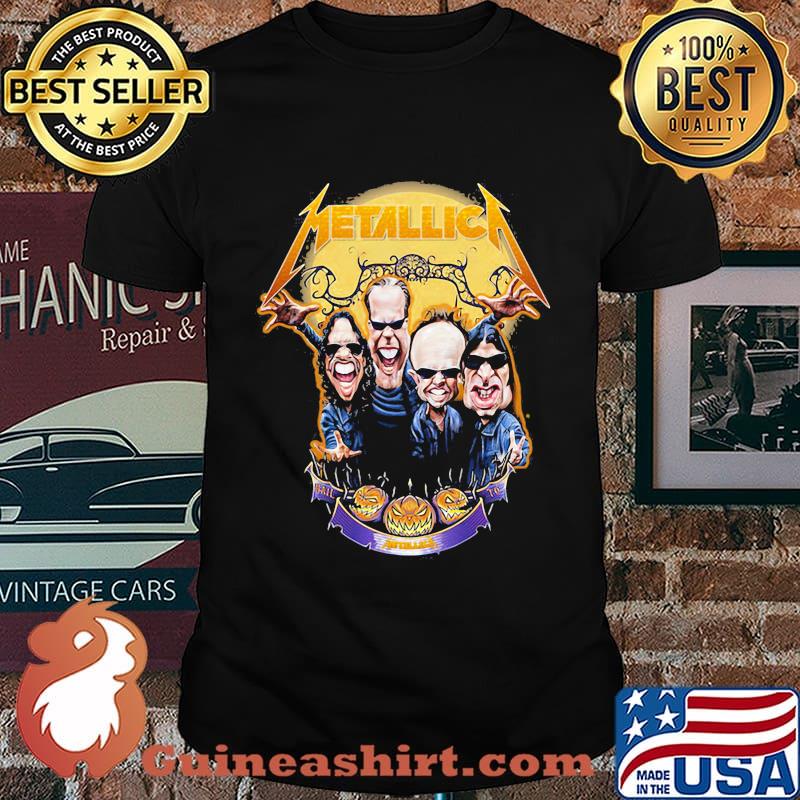 Metallica band members happy halloween shirt
