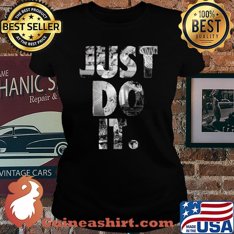 Michael jordan 23 chicago bulls basketball just do it s Laides tee